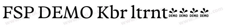 FSP DEMO Kbr ltrnt字体转换 FSP DEMO Kbr ltrnt字体转换